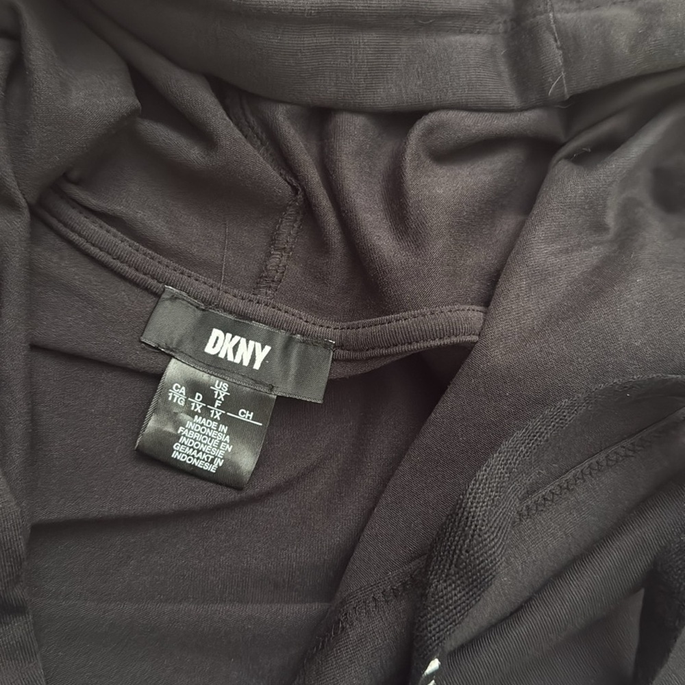 DKNY Hooded Cotton Dress - Picture 4 of 5